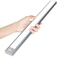 OUSFOT Luz Armario- Armario con Sensor Movimiento USB Recargable 4 Modos Ajustable Atenuación Continua para Habitación…